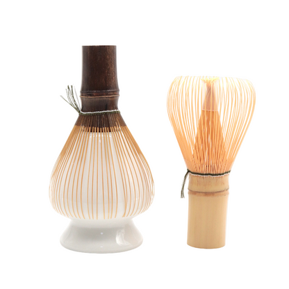 Handcrafted Bamboo Matcha Whisk Yellow